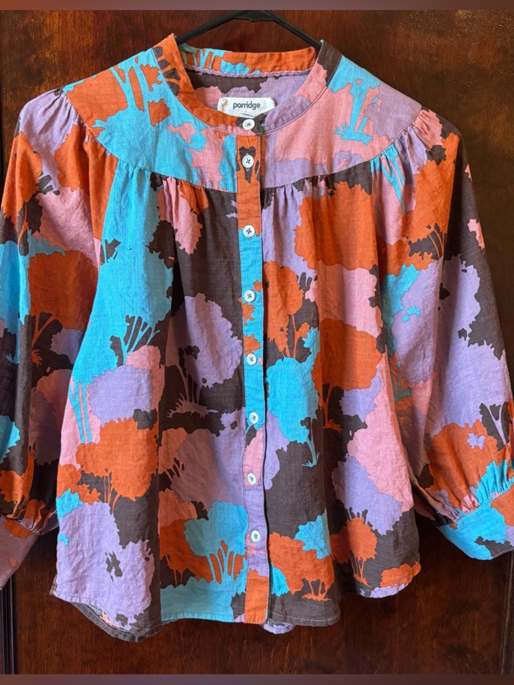 Anthropologie Porridge Blouse XS